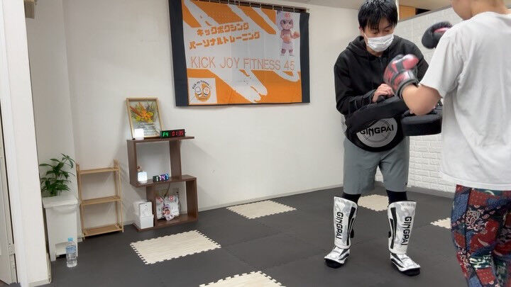 渋谷ジムトレーナー時代の会員さんが、遥々ジムに遊びに来てくれ